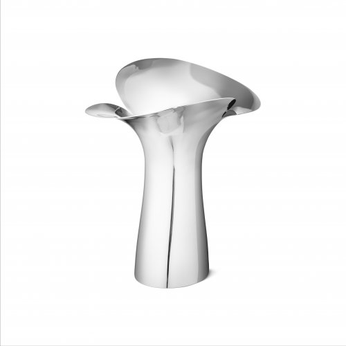 Georg Jensen - Bloom, Stainless Steel/Tungsten Vase 10016985