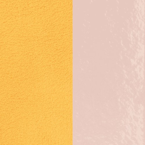 Les Georgettes Paris - Leather - Yellow L Blush Band, Size 14MM - 702145899DT000