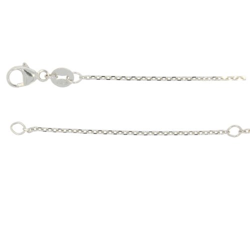 Guest and Philips - Fine Rolo, Platinum - Fine Chain, Size 18-20