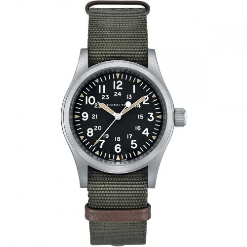 Hamilton - Khaki Field, Stainless Steel - Fabric - Mechanical Watch, Size 38mm H69439931