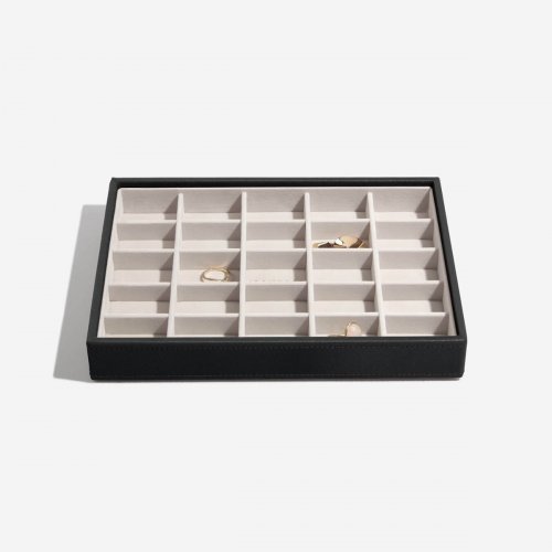 Stackers - Classic 25 Section, Faux Leather Jewellery Box 75463
