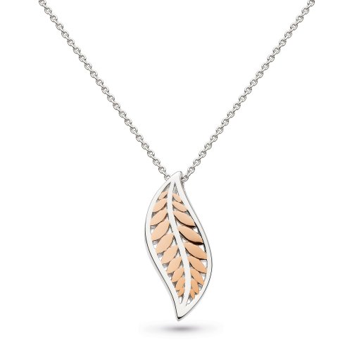 Kit Heath - Blossom Eden, Sterling Silver - Rose Gold Plated - Necklace, Size 18