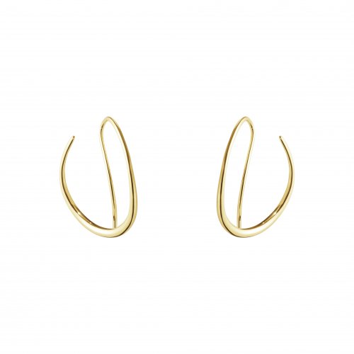 Georg Jensen - Offspring, Yellow Gold Ear Hoop - 10015212