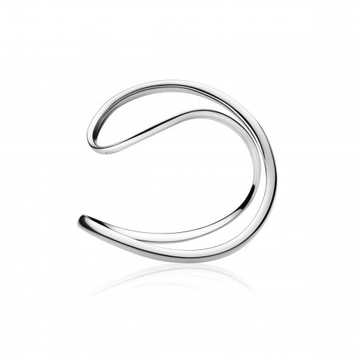 Georg Jensen - Infinity, Sterling Silver - Bangle, Size M 20000537000M