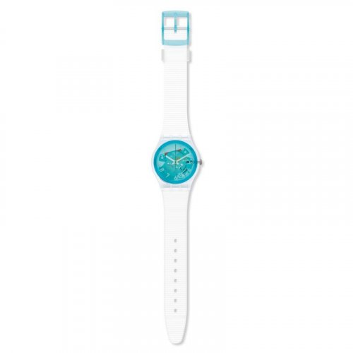 Swatch - RETRO-BIANCO, Plastic/Silicone - Watch, Size 34mm - GW215
