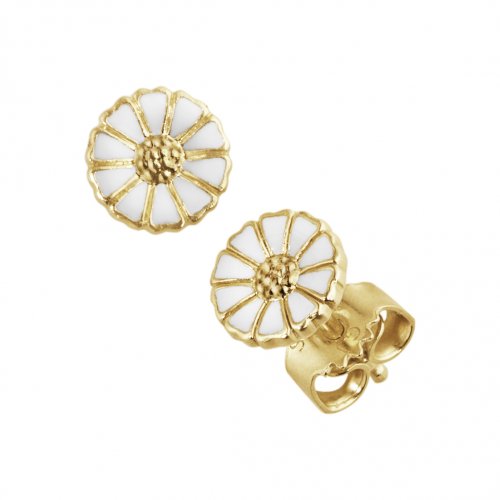 Georg Jensen - Daisy, Yellow Gold Plated Earrings 10018924