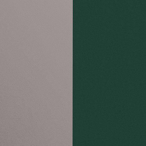 Les Georgettes Paris - Leather - Silver/Wood Green Band, Size 25mm 702755199EH000