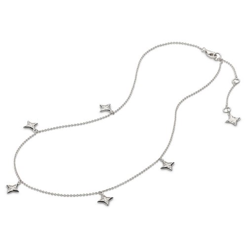 Kit Heath - Revival Asroria, Cubic Zirconia Set, Sterling Silver - Necklace, Size 17