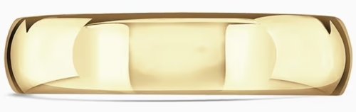 Guest and Philips - Yellow Gold - 18ct Wedding Band, Size R AN5-018Y-R
