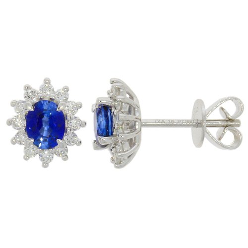 Guest and Philips - D 33pt 24st S 2st Set, Platinum - Ceylon Stud Earrings PLEASG86439 PLEASG86439