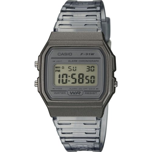 Casio - F-91WS, Plastic/Silicone Digital Watch F-91WS-8EF