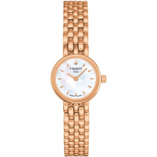 Tissot - LOVELY, Rose Gold Plated Quartz Watch T0580093311100