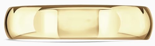 Guest and Philips - Yellow Gold - 9ct Wedding Band, Size U LWC5-0-9YU
