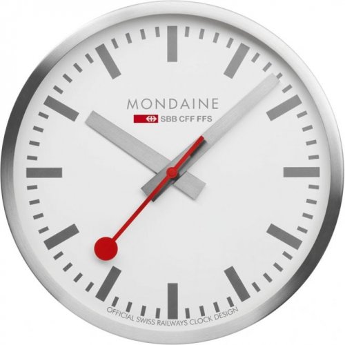Mondaine - Plastic - Clock, Size 25cm A990.CLOCK.18SBV
