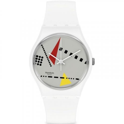 Swatch - Plastic/Silicone Quartz Watch SO31W106
