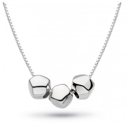 Kit Heath - Coast Rokk Trio, Silver Necklace, Size 18