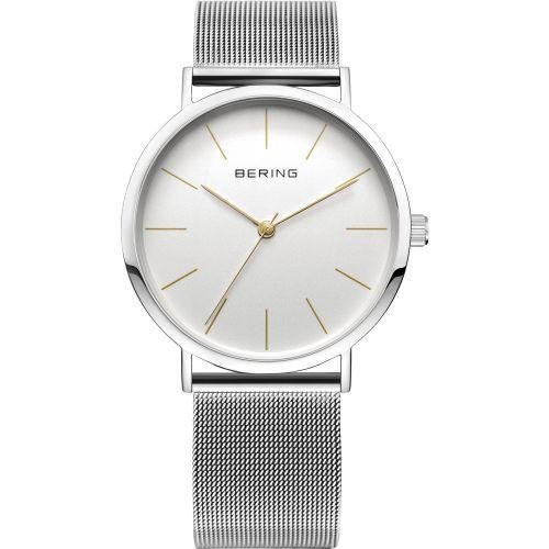 Bering - Classic, Stainless Steel Mesh Bracelet Watch 13436-001 13436-001
