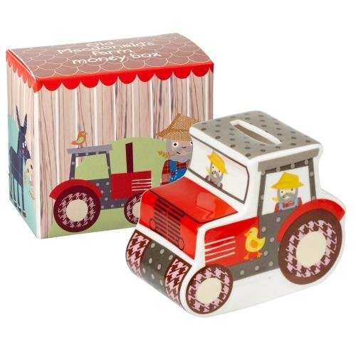 Churchill - Ceramic Old McDonald Tractor Money Box