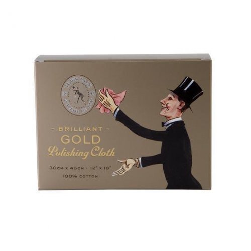 Town Talk - Brilliant Gold Polishing Cloth, Size 30cm x 45cm