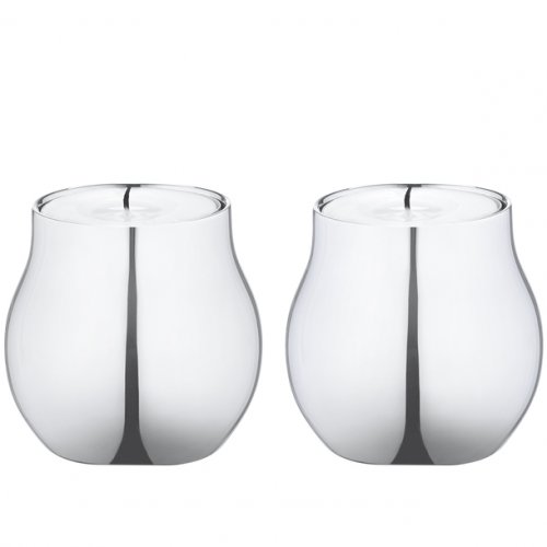 Georg Jensen - Stainless Steel Cafu Tealight Holders 3586340