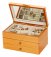 Guest and Philips - Floral Design, Wood - Jewellery Case, Size 25x16x14cm 419