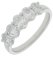 Guest and Philips - Lab Grown 1.5ct 5 stone, Platinum - Ring, Size N PLRIDI96809