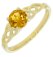 Guest and Philips - 9ct, Citrine Set, Yellow Gold - CELTIC RING 09RIGH87478