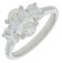 Guest and Philips - LAB GROWN 2CT F VVS2 3 STONE OVAL, Diamond Set, Platinum - RING PLRIDI96734