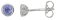 Guest and Philips - Tanzanite Set, White Gold - 9ct 2st Tanz Rnd RO Stud Earrings, Size 4-5mm 09EASH86756