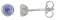 Guest and Philips - Tanzanite Set, White Gold - 9ct 2st Tanz Rnd RO Stud Earrings, Size 4-5mm 09EASH86756