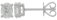 Guest and Philips - Lab Grown Diamond 0.80PTS, Set, Platinum - OVAL STUD EARRINGS PLEASD96309