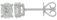 Guest and Philips - Lab Grown Diamond 0.80PTS, Set, Platinum - OVAL STUD EARRINGS PLEASD96309
