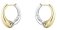 Georg Jensen - Reflect, Yellow Gold Earhoop 20001180