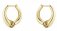 Georg Jensen - Reflect, Yellow Gold - Large Earhoop, Size L 20001184