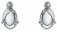 Georg Jensen - Heritage, Sterling Silver Ear Clips 20001219