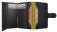 Secrid - Miniwallet, Leather Wallet MM-BLACKANDOCHRE