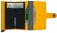 Secrid - Miniwallet, Aluminium  MYp-Ochre