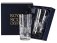 Royal Scot Crystal - Art Deco, Glass/Crystal - Pres Box 2 Tall Tumblers, Size 148mm 14oz 35cl ADB2TT