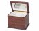 Guest and Philips - Walnut Rose, Wood - Jewellery Case, Size 26x18x21cm 1427