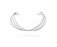 Georg Jensen - Alliance, Sterling Silver - Neck Ring, Size M - 3533081