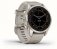 Garmin - Fenix 7S Pro Sapphire , Stainless Steel - Leather - Solar Watch, Size 42mm 010-02776-30