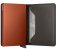 Secrid - Slimwallet, Aluminium  SM-Truffle&Orange
