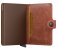Secrid - Miniwallet, Aluminium Wallet MV-Cognac-Brown