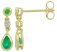 Guest and Philips - Emerald Set, Yellow Gold - 9ct D 2pt 2st 4st Em Pear Rnd Drop Earrings 09EADG86875