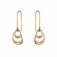 Georg Jensen - Offspring, Rose Gold Drop Earrings