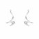 Georg Jensen - Moebius, Sterling Silver Drop Earrings