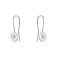 Georg Jensen - Daisy, Sterling Silver - Ear Hooks, Size 7mm 20000907