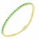 Guest and Philips - 9CT , Emerald Set, Yellow Gold - TENNIS BRACELET 09BRDG87201