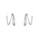 Georg Jensen - Mercy Swirl, Sterling Silver Earrings 10015148