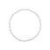 Georg Jensen - Reflect, Sterling Silver - Necklace, Size M 20001178000M